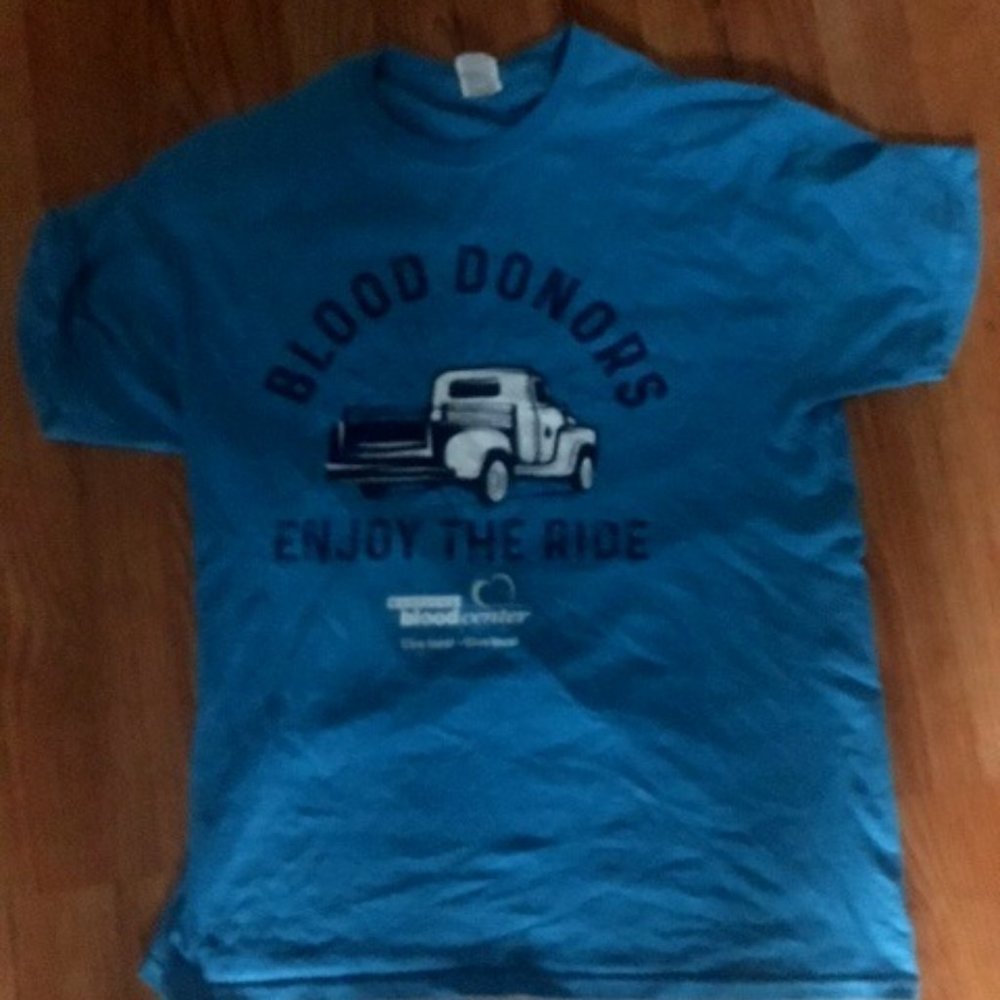 Blue t-shirt